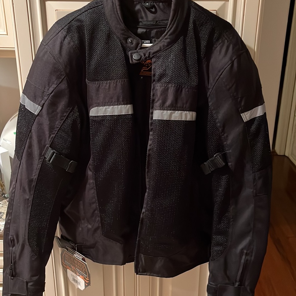 Milwaukee Performance Motorcycle Jacket Size Medi… - image 2